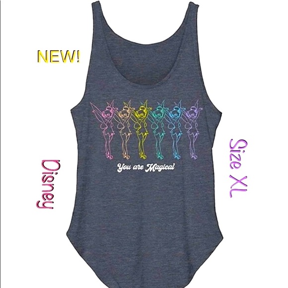 Disney Tops - Disney Womens Disney Tinker Bell Tee Size XL. BRAND NEW!